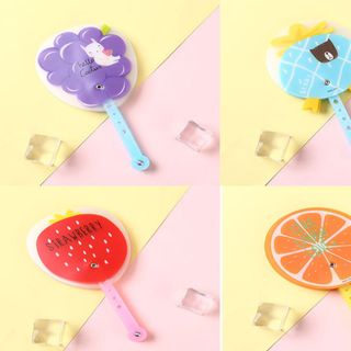 Quạt xoè cầm tay 7 cánh Ngẫu nhiên mẫu đẹp