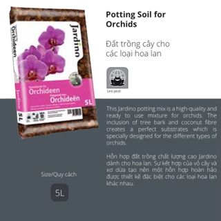 Giá thể trồng lan từ Hà Lan -JARDINO ORCHID