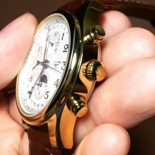 Đồng Hồ LOG Master Collection Automatic Chronograph Trăng Sao L2.673.6.78.5