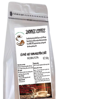 Cà phê Robusta đặc biệt 100% nguyên chất( 500g/gói)