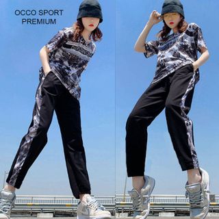 [CAO CẤP] Bộ đồ thể thao nữ phối màu TT495_HÀNG CHUẨN