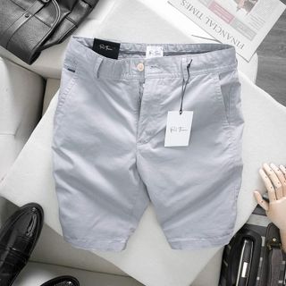 QUẦN SHORT NAM KAKI DÂY KÉO VẢI CO GIÃN 01