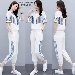 [CAO CẤP] Bộ đồ thể thao phối họa tiết độc đáo TT531 [ NHẬT-HÀN QUỐC]