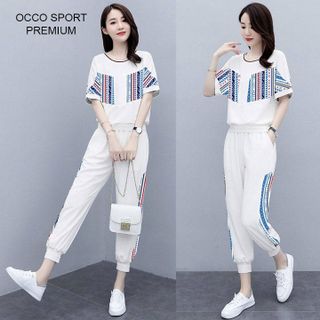 [CAO CẤP] Bộ đồ thể thao phối họa tiết độc đáo TT531 [ NHẬT-HÀN QUỐC]