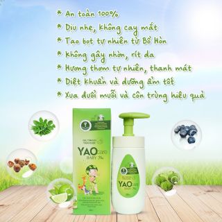 Sữa tắm Yaocare Baby Plus cho bé