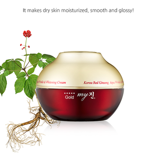 Kem dưỡng da chống nhăn Hồng sâm Hàn Quốc (KOREA RED GINSENG AQUA WRINKLE & WHITE CREAM)