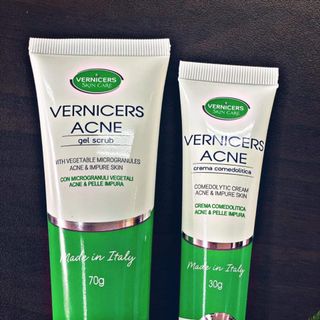 Kem trị mụn VARNICERS ACNE( Rửa và bôi ) Italy
