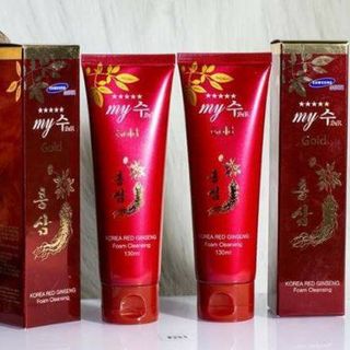 SỮA RỬA MẶT SÂM ĐỎ MY GOLD HÀN QUỐC