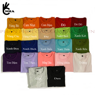 ÁO THUN TAY NGẮN COTTON CO GIÃN 4 CHIỀU