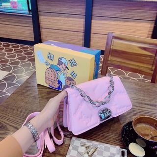 Túi xách nữ khóa tròn