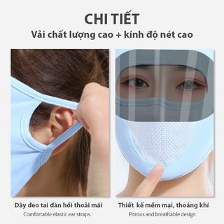 KHẨU TRANG HÈ CÓ KÍNH