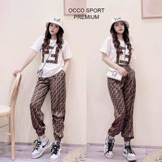 [CAO CẤP] Bộ đồ thể thao phối chữ thời trang TT532-01 [ NHẬT-HÀN QUỐC]