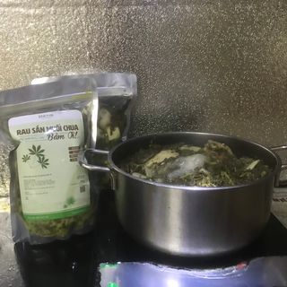 Rau sắn muối Bầm Ơi Đặc sản Phú Thọ Túi 1.5Kg