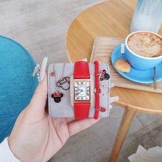 Set đồng hồ kèm lắc, dây chuyền Ca,rtier