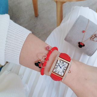 Set đồng hồ kèm lắc, dây chuyền Ca,rtier