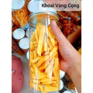 Khoai cọng sấy mix 3 vị (khoai lang tím, khoai lang vàng, khoai môn)