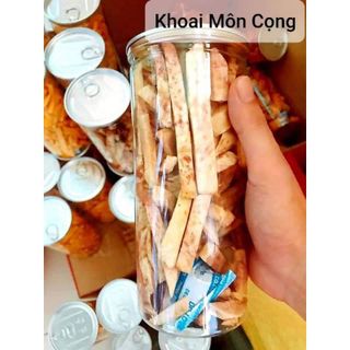 Khoai cọng sấy mix 3 vị (khoai lang tím, khoai lang vàng, khoai môn)
