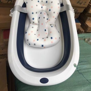 Chậu tắm gấp gọn kèm phao
