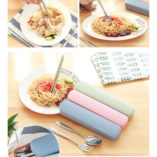 BỘ 3 ( THÌA DĨA ĐŨA ) CÓ HỘP ĐỰNG