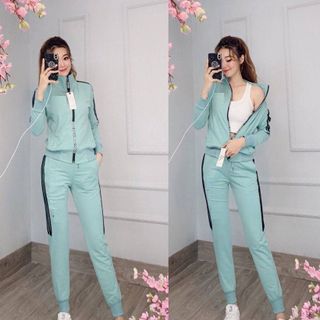 [CAO CẤP] Bộ đồ thể thao nữ hotgirl thêu siêu đẹp TT354 [ NHẬT-HÀN QUỐC]