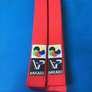 Đai Kumite Karate hiệu nakado ( xanh, đỏ)