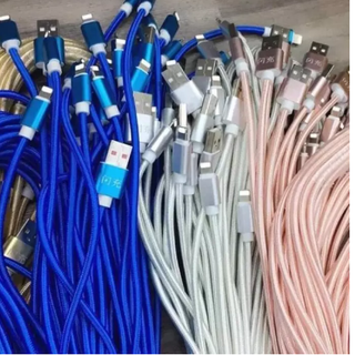 DÂY SẠC 3 MÉT BỌC VẢI DÙ IPHONBE/ANDROID/TYPE-C