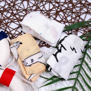 Set 3 khăn sữa sợi tre Muslin