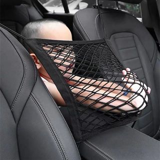 Túi lưới đựng đồ ô tô treo sau ghế xe hơi- đa năng, tiện dụng- tháo lắp dễ dàng