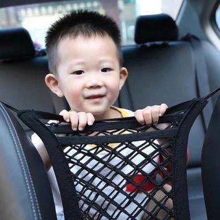 Túi lưới đựng đồ ô tô treo sau ghế xe hơi- đa năng, tiện dụng- tháo lắp dễ dàng