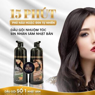 Dầu Gội phủ bạc sin hair nâu