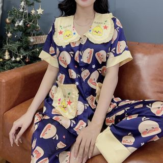Đồ bộ pijama Gà Chíp 2tui Dài Cộc