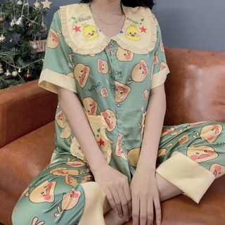 Đồ bộ pijama Gà Chíp 2tui Dài Cộc