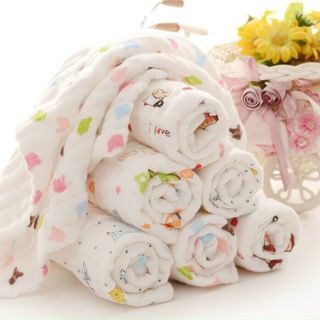 Set 5 khăn xô nhăn 6 lớp Manny