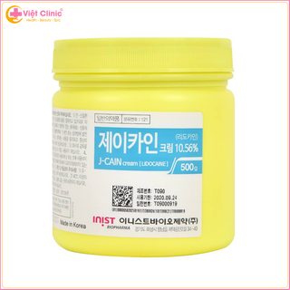 Kem ủ tê J-Cain Cream Lidocaine 10.56% Chuẩn Hàn Quốc giá sỉ