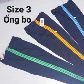 Quần Jogger Nam Thể Thao Đen Sọc viền nhiều màu Co Giãn Mát Mẻ