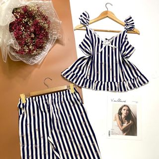 Bộ lững tay cánh tiên vải kate mịn