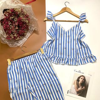 Bộ lững tay cánh tiên vải kate mịn