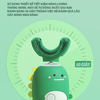 Bàn chải đánh răng điện cho bé Remax U