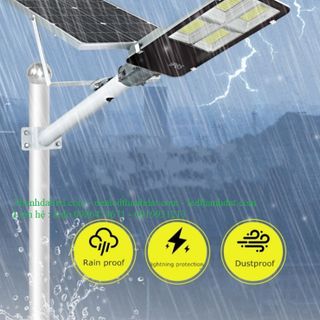 Đèn năng lượng mặt trời bàn chải 200w