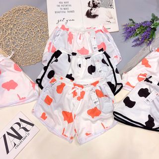 Quần short thun bò sữa 3 màu