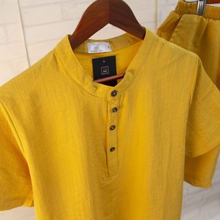 Bộ quần áo chất đũi thái hot trend