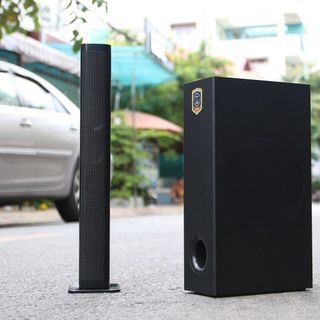 Loa vi tính Lohao MAV 2235 - loa soundbar 2.1 âm thanh stereo rạp hát – Kết nối Bluetooth 5.0 - 2 loa vệ tinh kèm sub hơi 2 tấc - Công suất lên đến 100W - kèm remote – loa ti vi Soundbar âm thanh 3D – Có thể lắp ghép thành 1 loa dài