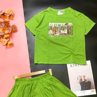 Đồ bộ đùi giả váy chất vải cotton thái