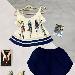 Satin 2dây in 3d Thời Trang