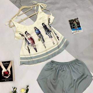 Satin 2dây in 3d Thời Trang