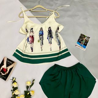 Satin 2dây in 3d Thời Trang