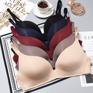 Áo Lót Su Đúc Nâng Ngực Thông Hơi Không Gọng Chống Hằn Mỡ, Áo Ngực Nữ - AN002