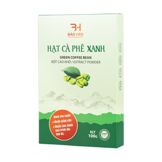 Cao khô Hạt Cà Phê Xanh 100g