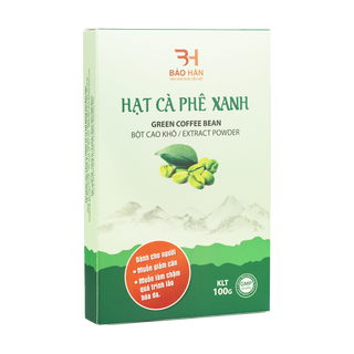 Cao khô Hạt Cà Phê Xanh 100g
