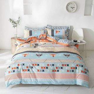 Bộ Chăn Ga Gối Cotton Poly Nhập